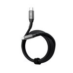 Klip Xtreme - USB cable - 24 pin USB-C - 3 m - Black - 240W Braided Fast Charging