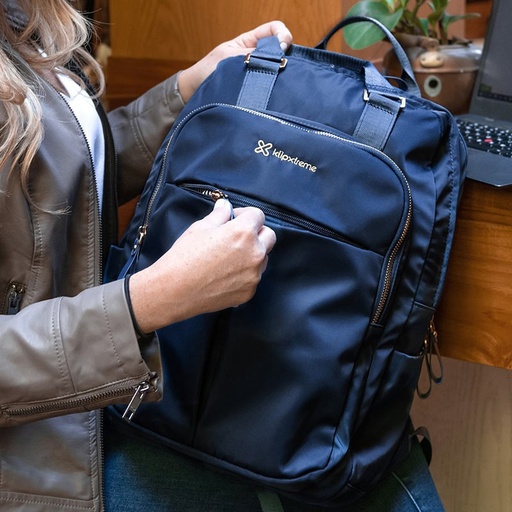 [KNB-468BL] Klip Xtreme - Notebook carrying backpack - 15.6" - 1200D Nylon - Blue