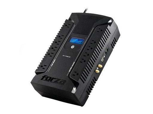 [UI150FOR31] Forza - UPS - Línea interactiva - 450 vatios - 750 VA - AC 110/120 V - 12 NEMA 2 USB