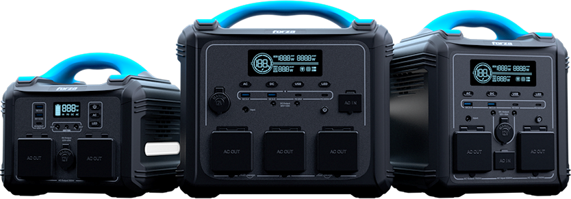 Forza Titan Series - Battery backup - 1200 Watt - AC 110/120 V - 3AC/8DC 3.75V LiMnFePO4