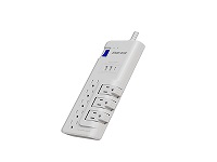 [AU131FOR05] Forza - Surge protector - AC 110/220 V - 8 Tomas de Corriente - 3-ROT 2USB-A/1C 6FT