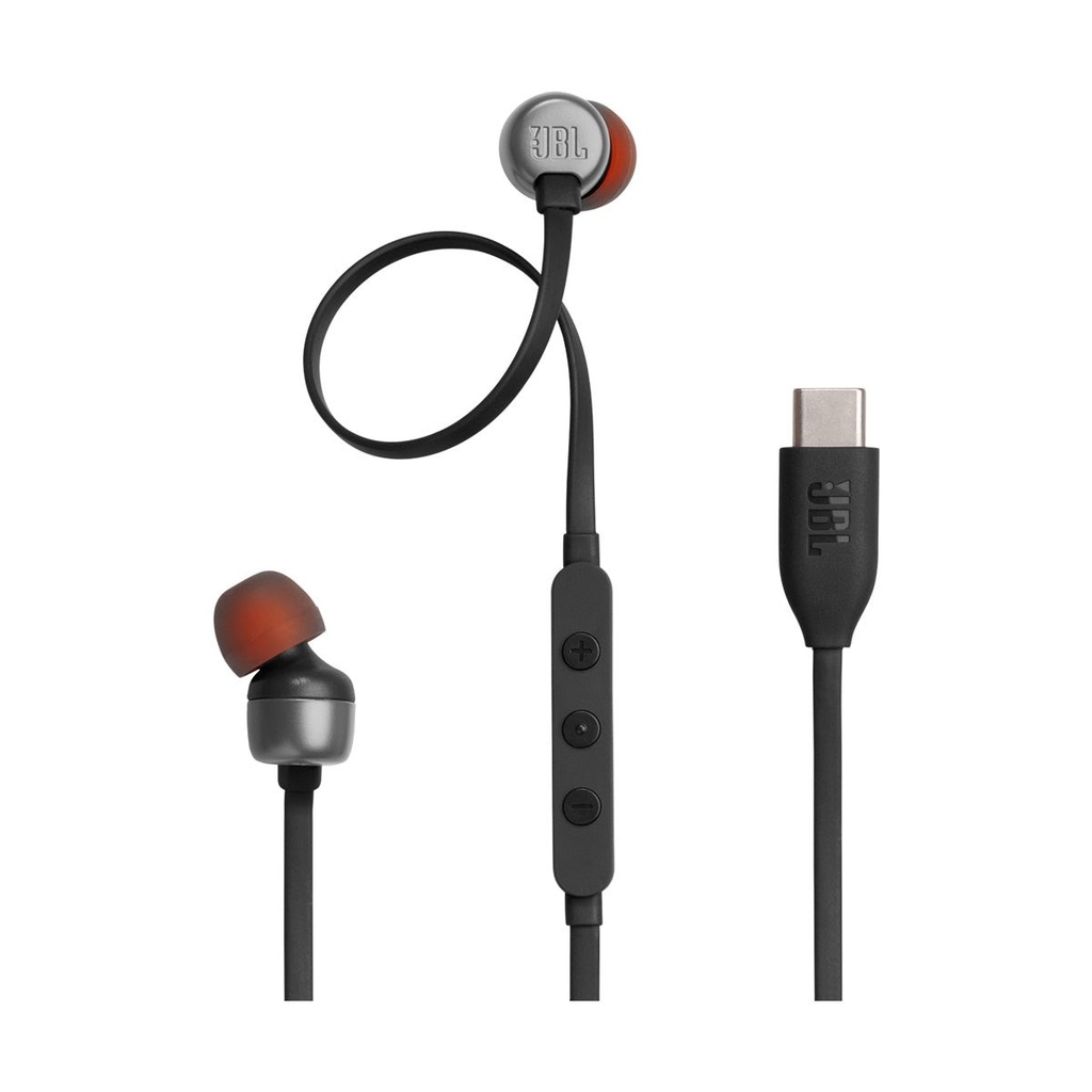 JBL TUNE 310C - Auriculares internos con micro - en oreja - cableado - USB-C - blanco