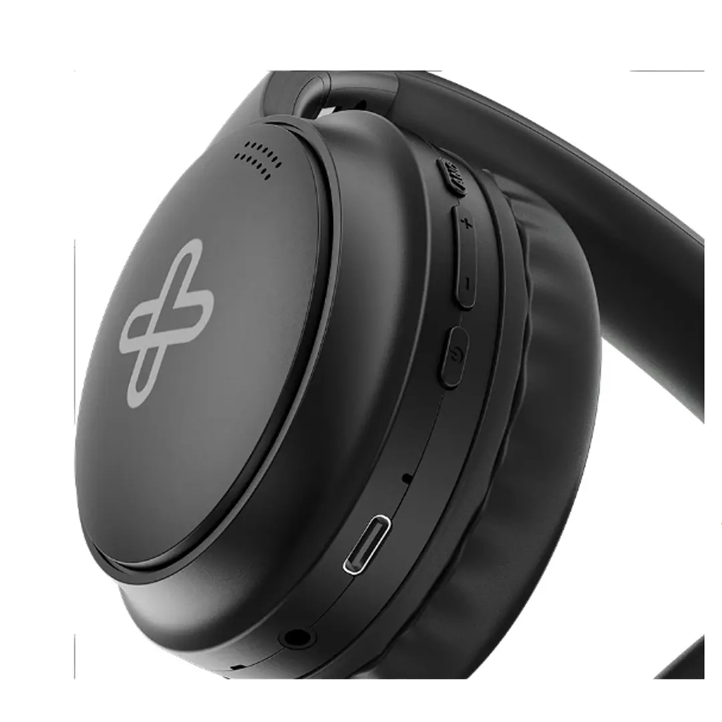 Klip Xtreme - KNH-300BK - Headphones - Para Home audio - Wireless - ANC - 32Hr - Black