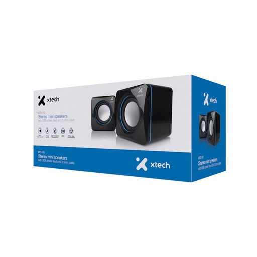 [XTS-110] Xtech XTS-110 - Altavoces - para PC - 6 vatios (Total)
