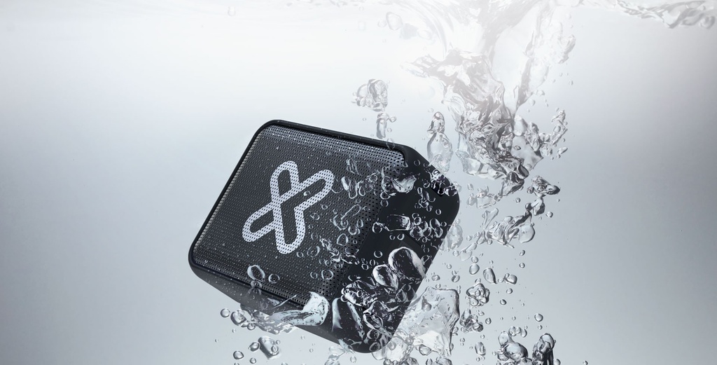 Klip Xtreme Port TWS KBS-025 - Altavoz - Gris - Resistente al agua hasta 20 horas IPX7
