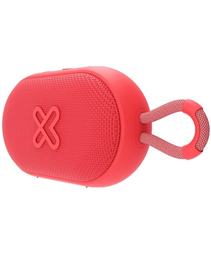[KBS-030RD] Klip Xtreme KBS-030RD - Speaker - Bright red - TWS - 12Hrs -IPX7