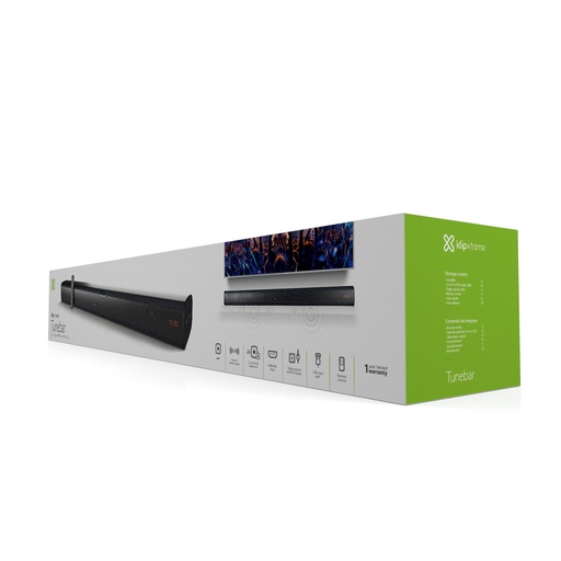 [KSB-00A WC] Klip Xtreme KSB-00A - 2.0ch 60W - Sound bar - Black - WC edition BT HDMI-OPT-RCA