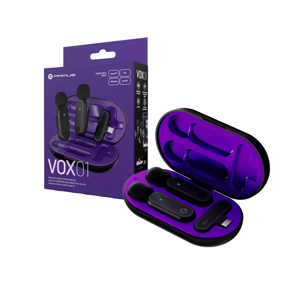 Primus Gaming - Microphone set - Cellular phone / Phone / Tablet - Wireless