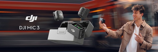 [MM005DJI20] DJI - Mic 3 (2 TX + 1 RX + Charging