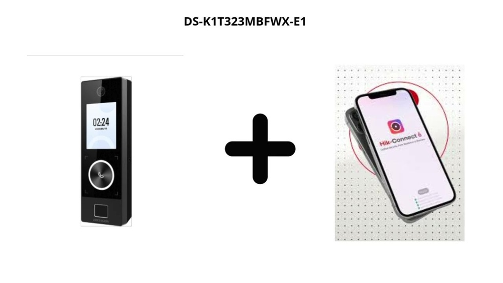 Hikvision - Face Access Terminal - DS-K1T323MBFWX-E1