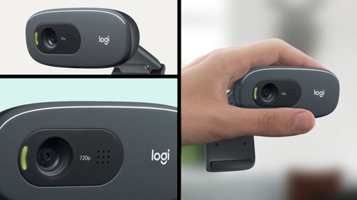 [MM120LOG58] Logitech HD Webcam C270 - Webcam - color - 1280 x 720 - audio - USB 2.0