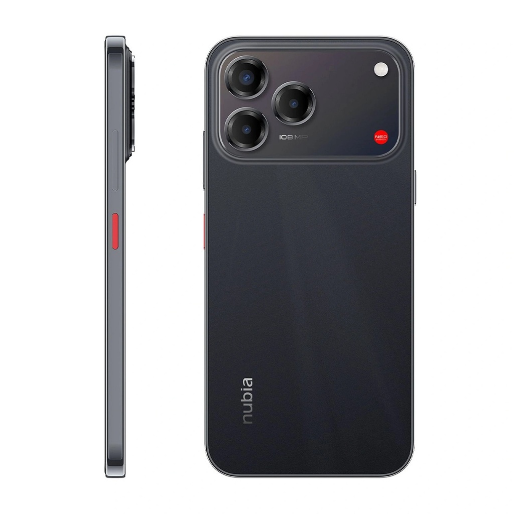 ZTE Nubia V80 - Smartphone - Android - 256 GB - All black - Touch