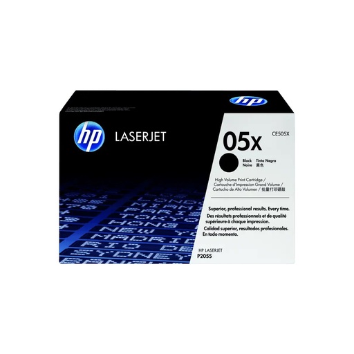 [CE505X] TONER HPINC 05X NEGRO LASERJET 2055 6500 PAG CE505X