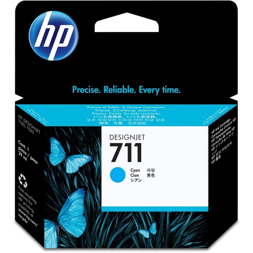 [CZ130A] TINTA HPINC 711 CYAN T120/520 29ML CZ130A