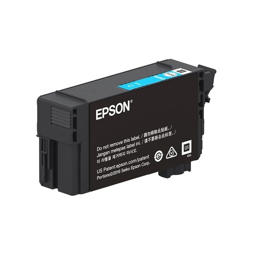 [T41P220] TINTA EPSON T41P2 CYAN ULTRACHROME SURECOLOR T5470/T5475 350 ML C13T41P220