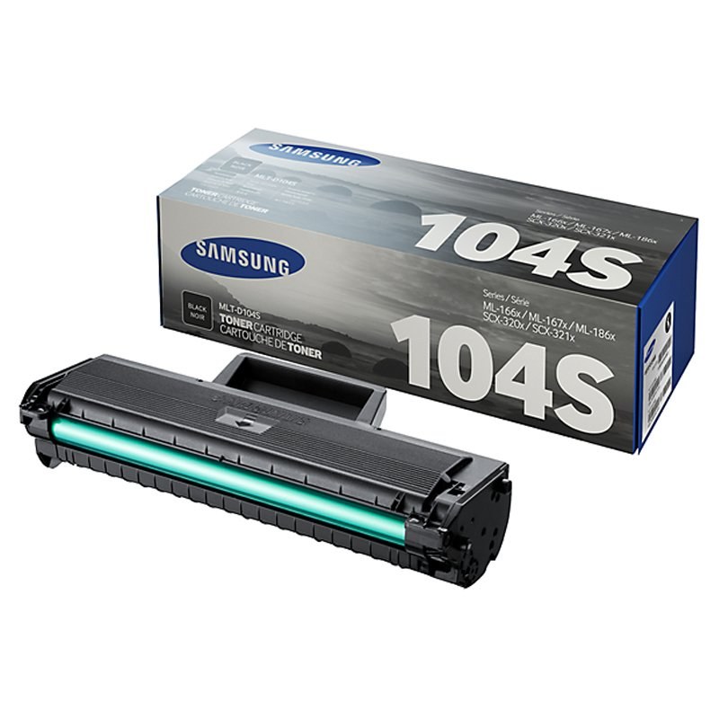 TONER HPINC SAMSUNG D104S NEGRO LASERJET SCX-3200/ML-1865/1865W 1500 PAG SU750A