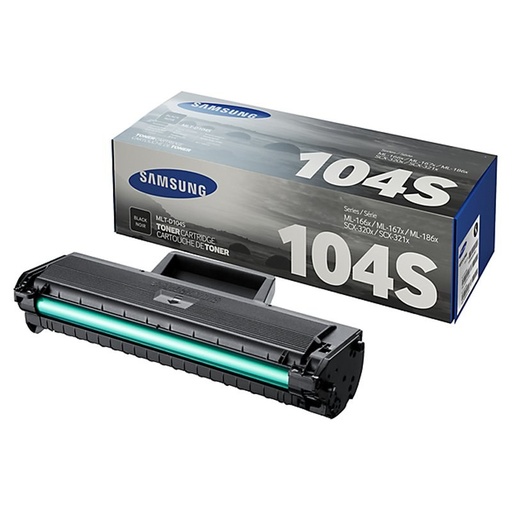 [SU750A] TONER HPINC SAMSUNG D104S NEGRO LASERJET SCX-3200/ML-1865/1865W 1500 PAG SU750A