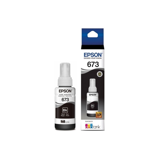 [T673120-AL] BOTELLA EPSON T673 NEGRO L800 4000 PAG T673120-AL