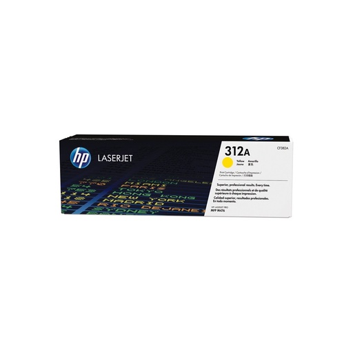 [CF382A] TONER HPINC 312A AMARILLO LASERJET M476N/D/W 2700 PAG CF382A