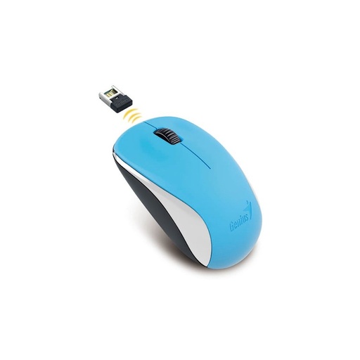 [31030027402] MOUSE GENIUS NX-7000 WIRELESS AZUL / BLUEEYE / RF 2.4GHZ / PILA AA / WIN Y MAC 31030027402