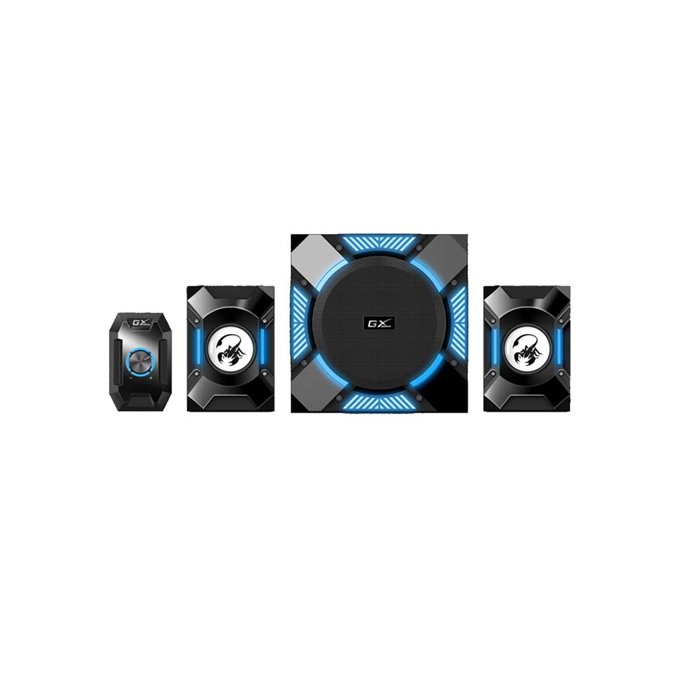 PARLANTE GENIUS GAMING SW-G2.1 1200 / POTENCIA TOTAL 36W RMS / SUBWOOFER 24W / SATELITES 6W X 2 /