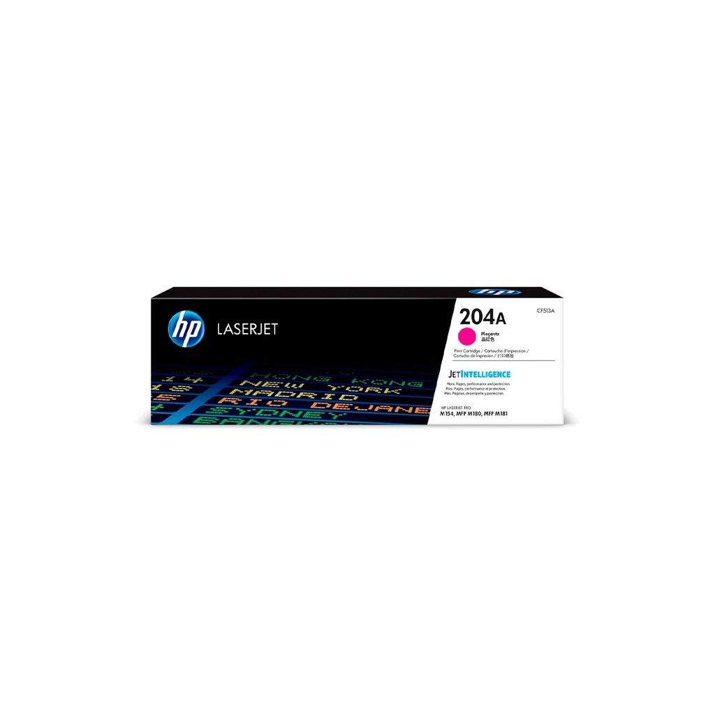 TONER HPINC 204A TONER MAGENTA LASERJET M154NW/M180NW 900 PAG CF513A