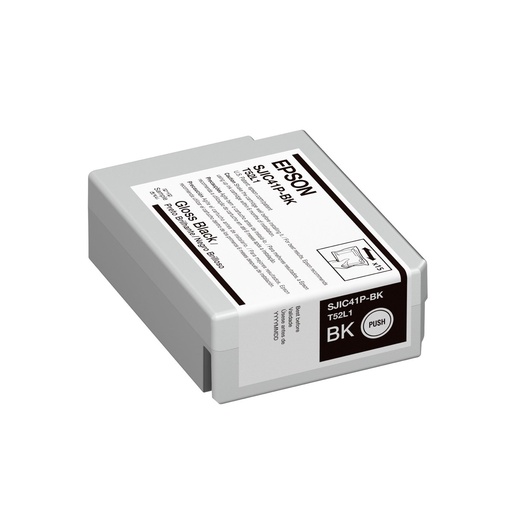 [C13T52L120] TINTA EPSON SJIC41P NEGRO GLOSSY C4000 C13T52L120