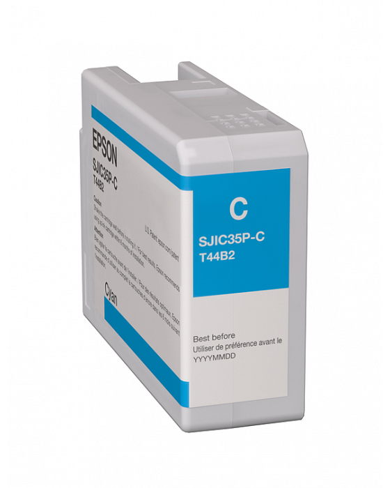 TINTA EPSON SJIC35P CYAN CW- C6500P/6000A/6000P/6500A C13T44B220