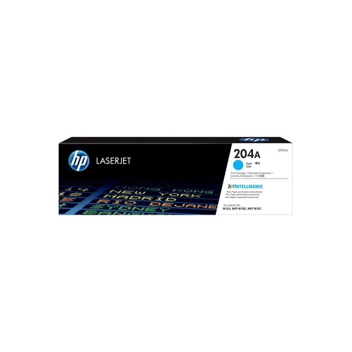 [CF511A] TONER HPINC 204A TONER CYAN LASERJET M154NW/M180NW 900 PAG CF511A