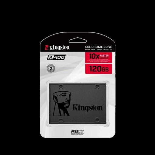 [S21-KINSSDINTSA400S37/240G] DISCO SSD KINGSTON 2.5 SATA A400 240GB TLC NAND STANDALONE DRIVE READ 500MB/S AND WRITE 350MB/S