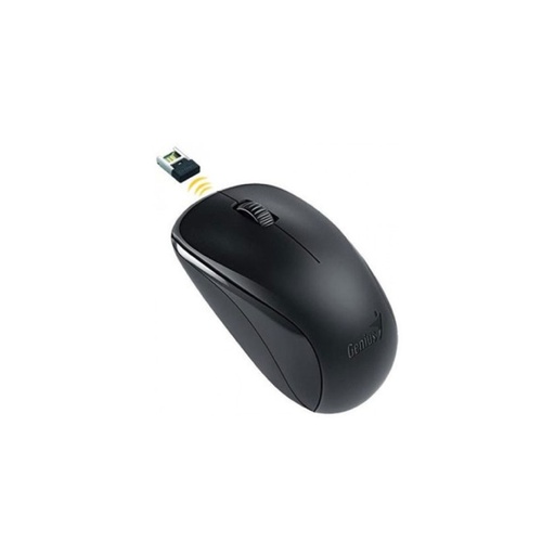 [31030027400] MOUSE GENIUS NX-7000 WIRELESS NEGRO / BLUEEYE / RF 2.4GHZ / PILA AA / WIN Y MAC 31030027400