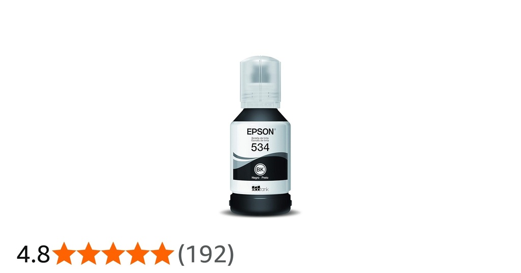 BOTELLA EPSON T534 NEGRO M3170/2170 6000 PAG T534120-AL