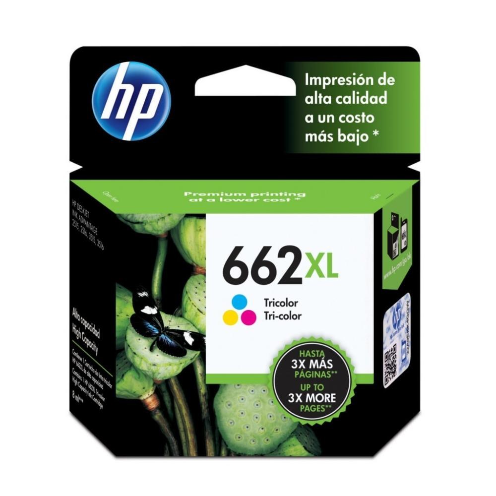 TINTA HPINC 662XL TRI-COLOR 2515/3515 330 PAG CZ106AL