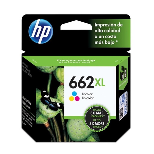 [CZ106AL] TINTA HPINC 662XL TRI-COLOR 2515/3515 330 PAG CZ106AL