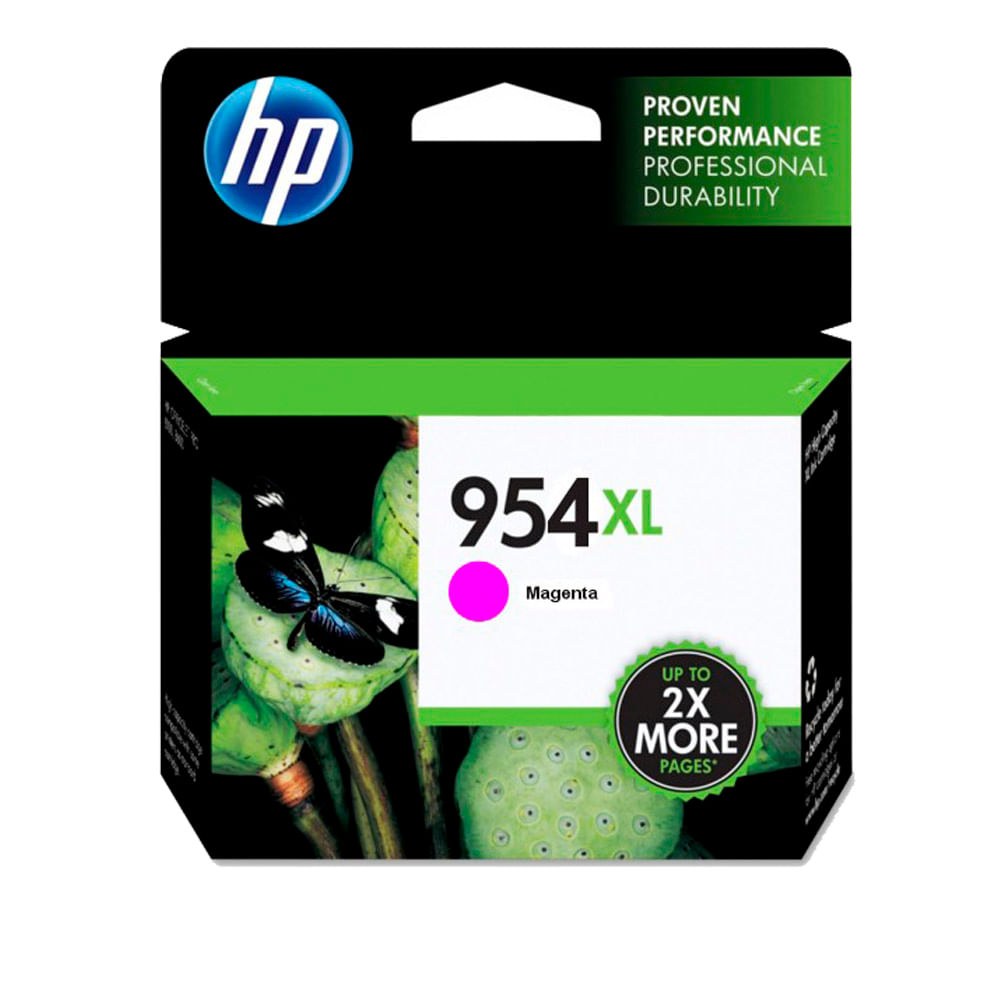 TINTA HPINC 954XL MAGENTA OFFICEJET 7740/8210/8710 1600 PAG L0S65AL
