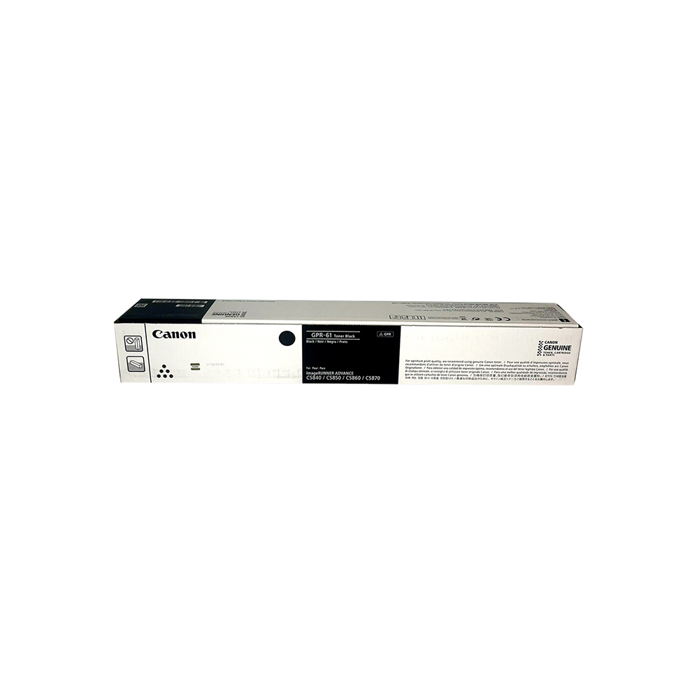 TONER CANON GPR-61L NEGRO RENDIMIENTO 71000 PAGINAS C5850I/C5840I