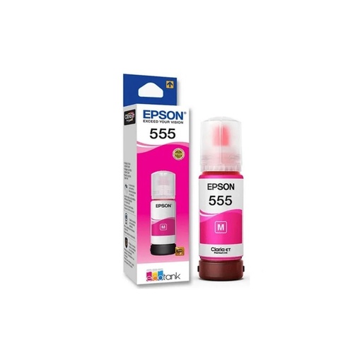 [T555320-AL] BOTELLA EPSON T555 MAGENTA L8160/L8180 6200 PAGS T555320-AL