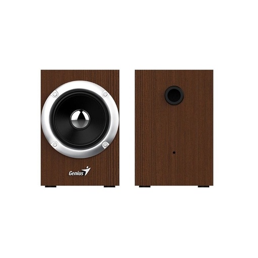 [31730028400] PARLANTE GENIUS SP-HF280 MADERA 6W / CONTROL DE VOLUMEN / ALIMENTACION USB