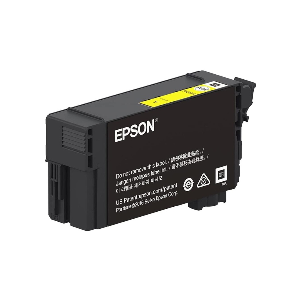 TINTA EPSON T41P4 YELLOW ULTRACHROME SURECOLOR T5470/T5475 350 ML C13T41P420