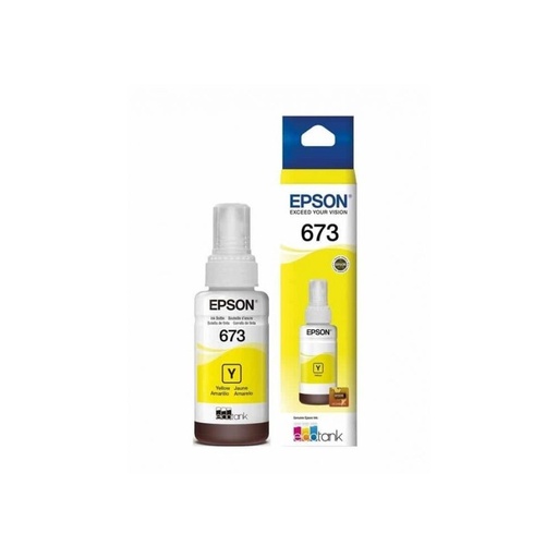 [T673420-AL] BOTELLA EPSON T673 AMARILLO L800 4000 PAG T673420-AL