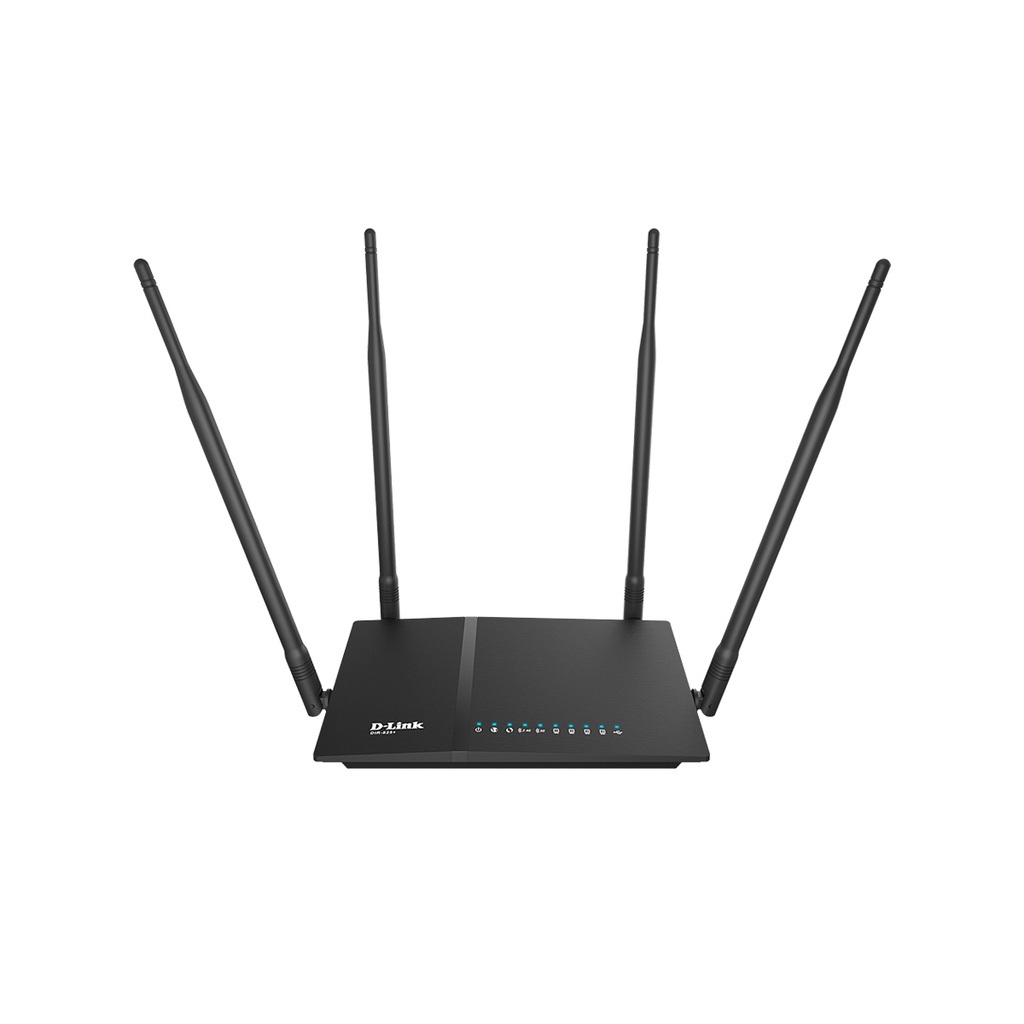 ROUTER D-LINK DIR-825M AC1200 DUAL BAND 4 ANT. 5 PTOS. GE, 1 PTO. USB, CONTROL PARENTAL, MESH