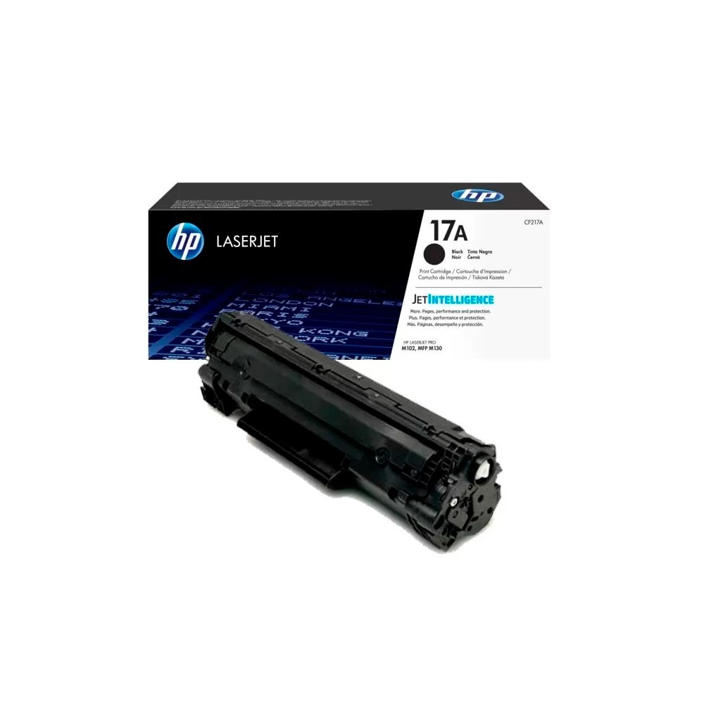 TONER HPINC 17A NEGRO M102A/M102W/M130A 1600 PAG CF217A