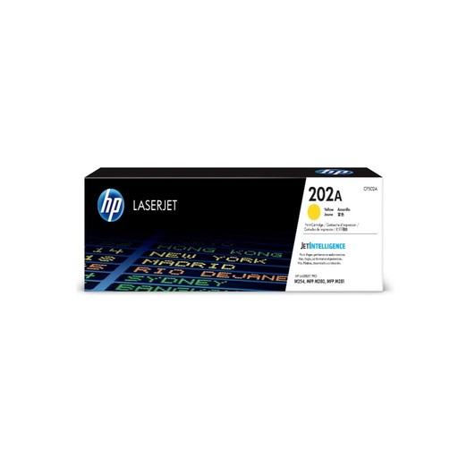 [CF502A] TONER HPINC 202A AMARILLO LASERJET M254DWD/M281FDW 1300 PAG CF502A