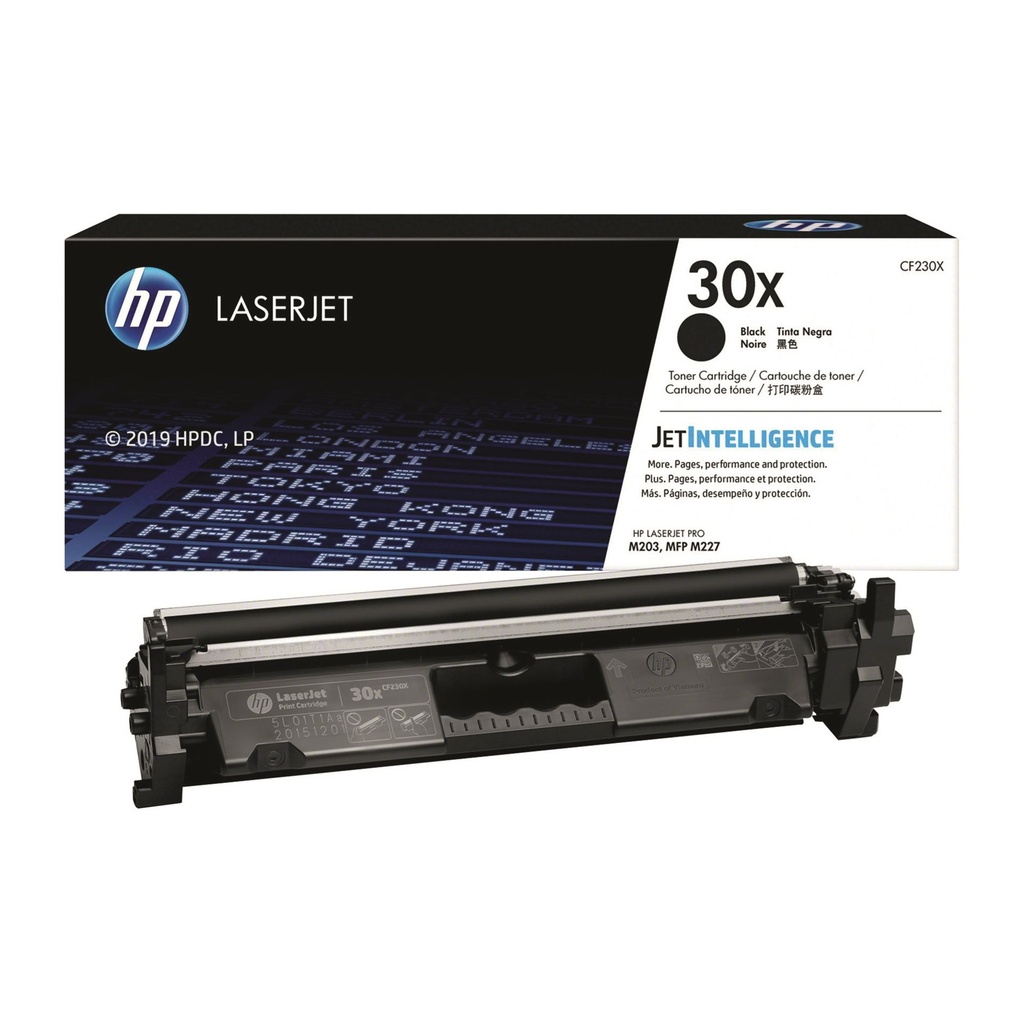 TONER HPINC 30X NEGRO LASERJET 203/227 3500 PAG CF230X