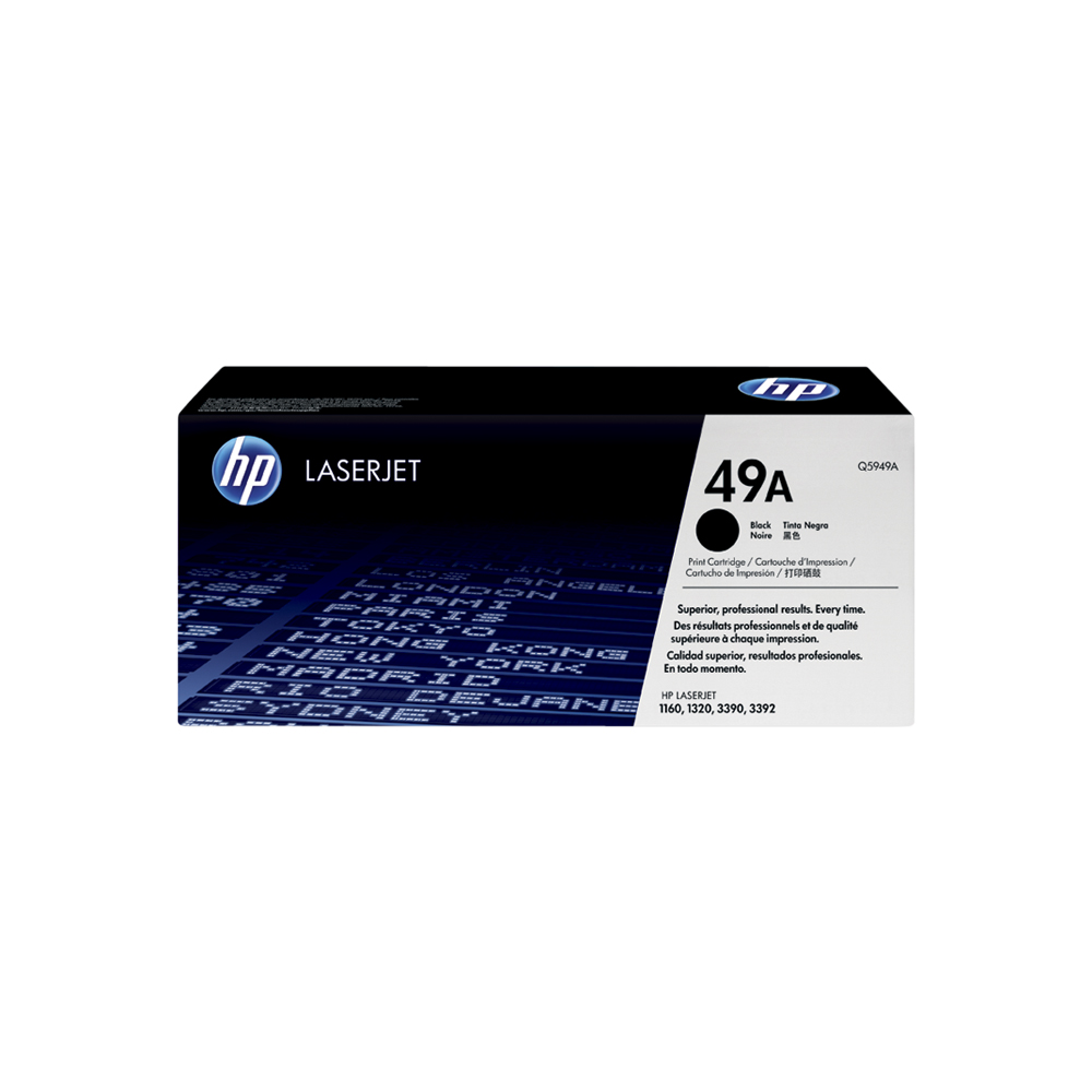 TONER HPINC 49A NEGRO LASERJET 1160/1320/3390 2500 PAG Q5949A
