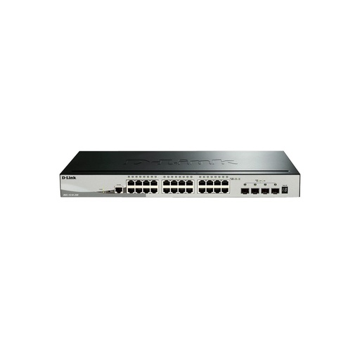 [DGS-1510-28X] SWITCH D-LINK DGS-1510-28X 24 PTOS. GIGABIT + 4 PTOS SFP+ L2+ VLAN CAP.128GBPS 19