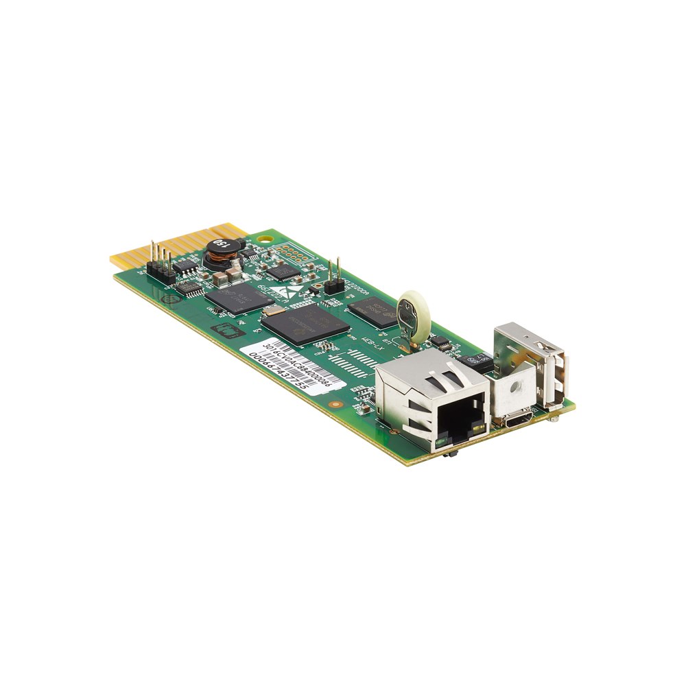 TARJETA TRIPP LITE SNMP WEBCARDLXMINI MONITOREO DE UPS ONLINE 1GBPS RJ45 1Y