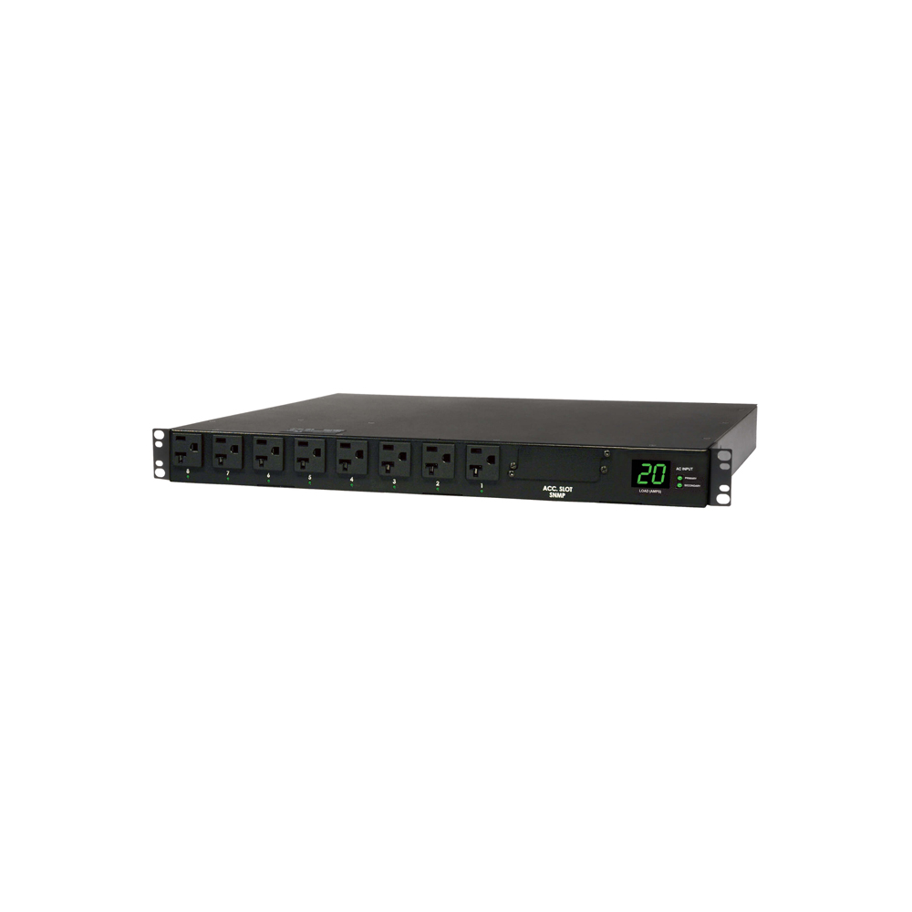 PDU TRIPP LITE PDUMH20AT MONOFASICO/ MEDIDOR DIGITAL/SWITCH DE TRANSFERENCIA AUTOMATICA 1.9KW, 120V