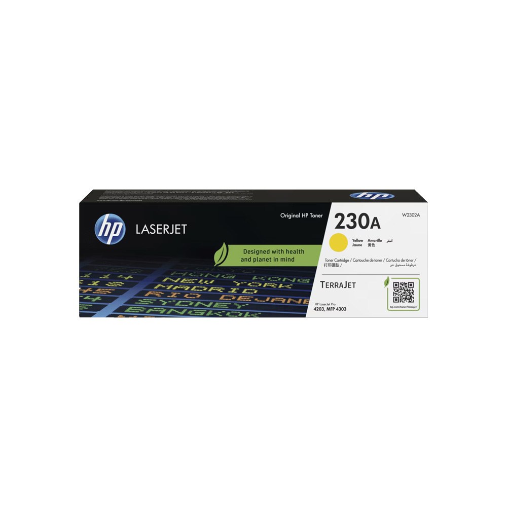 TONER HPINC 230A AMARILLO LASERJET 4203/4303 2000 PAG W2302A