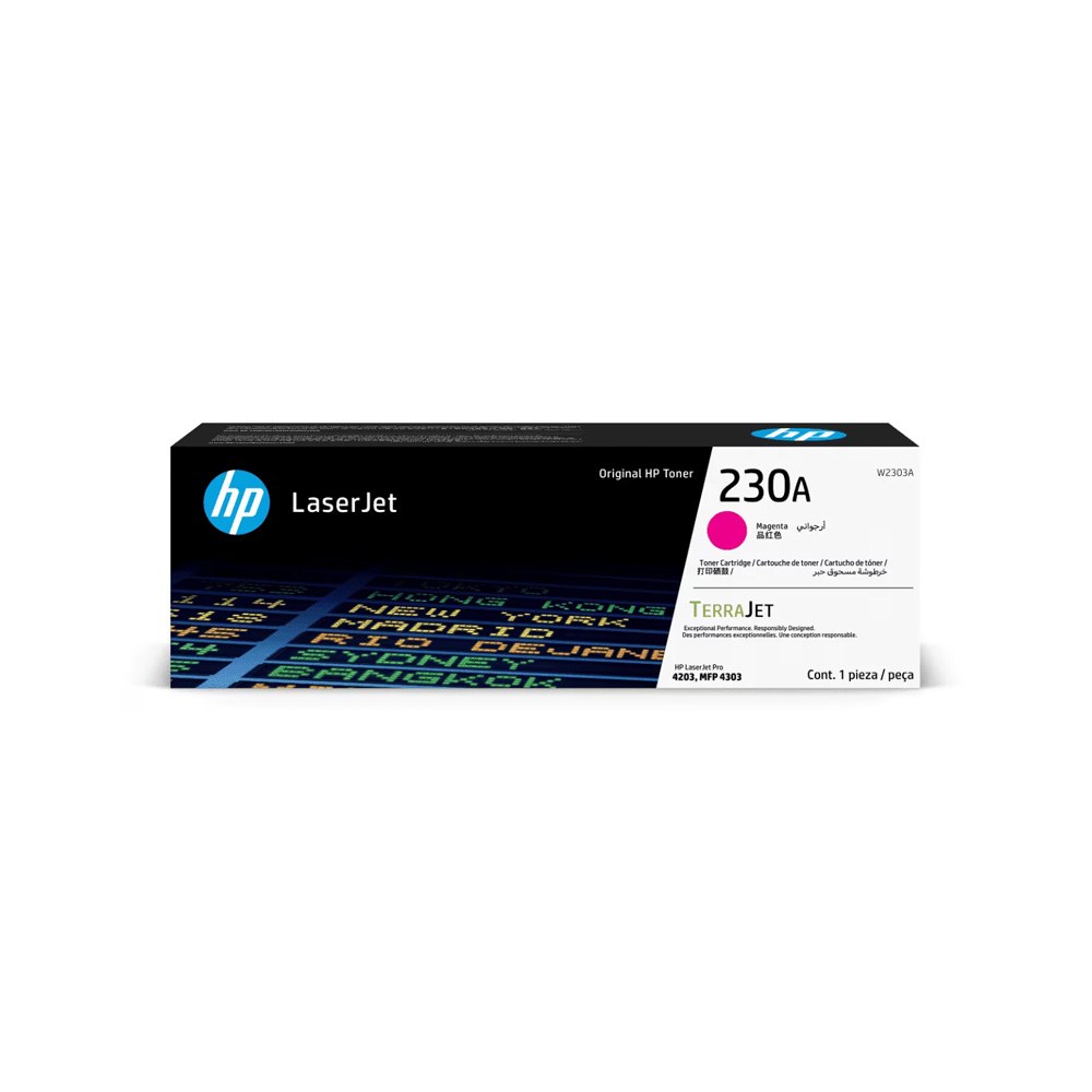 TONER HPINC 230A MAGENTA LASERJET 4203/4303 2000 PAG W2303A